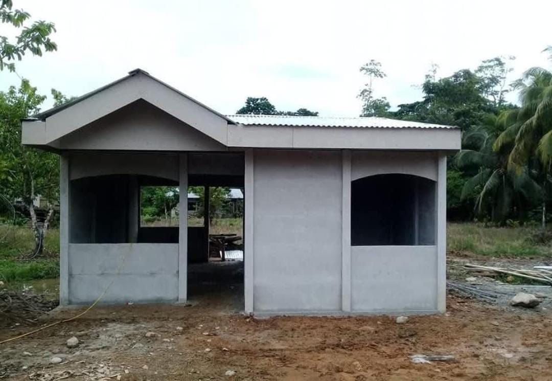 Casa prefabricada construida por Láminas Durock Prefabricado HRO